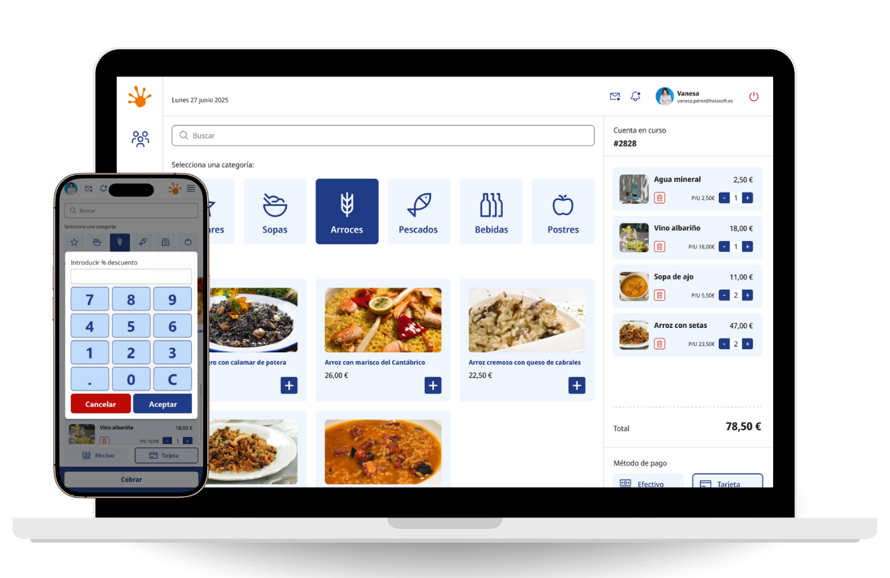 Conecta tu tienda online y TPV | Shopify y WooCommerce | HolaERP